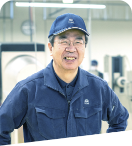 製造部 工場長 2023年入社の社員