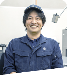 製造部 製造1課 主任2000年入社の社員
