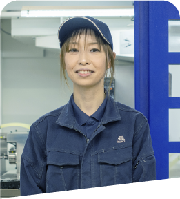 製造部 製造1課 円研Gr  2023年入社の社員