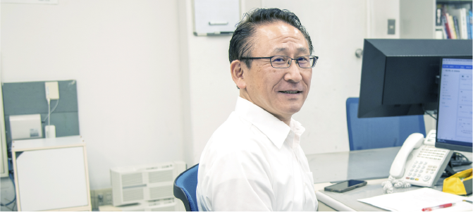 営業部 営業推進Gr 2024年入社の社員 作業風景01